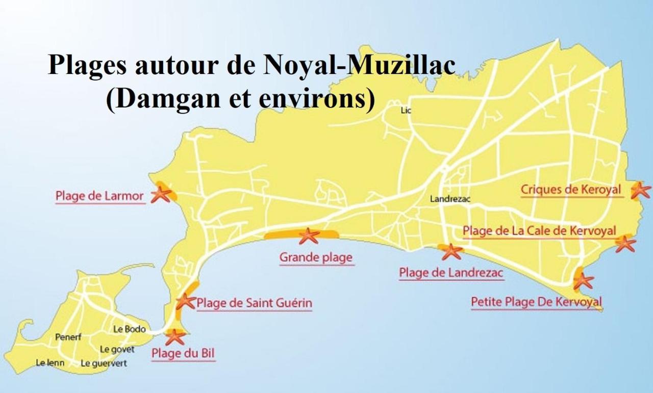 הוילה Noyal-Muzillac Domaine De La Tranquillite V מראה חיצוני תמונה